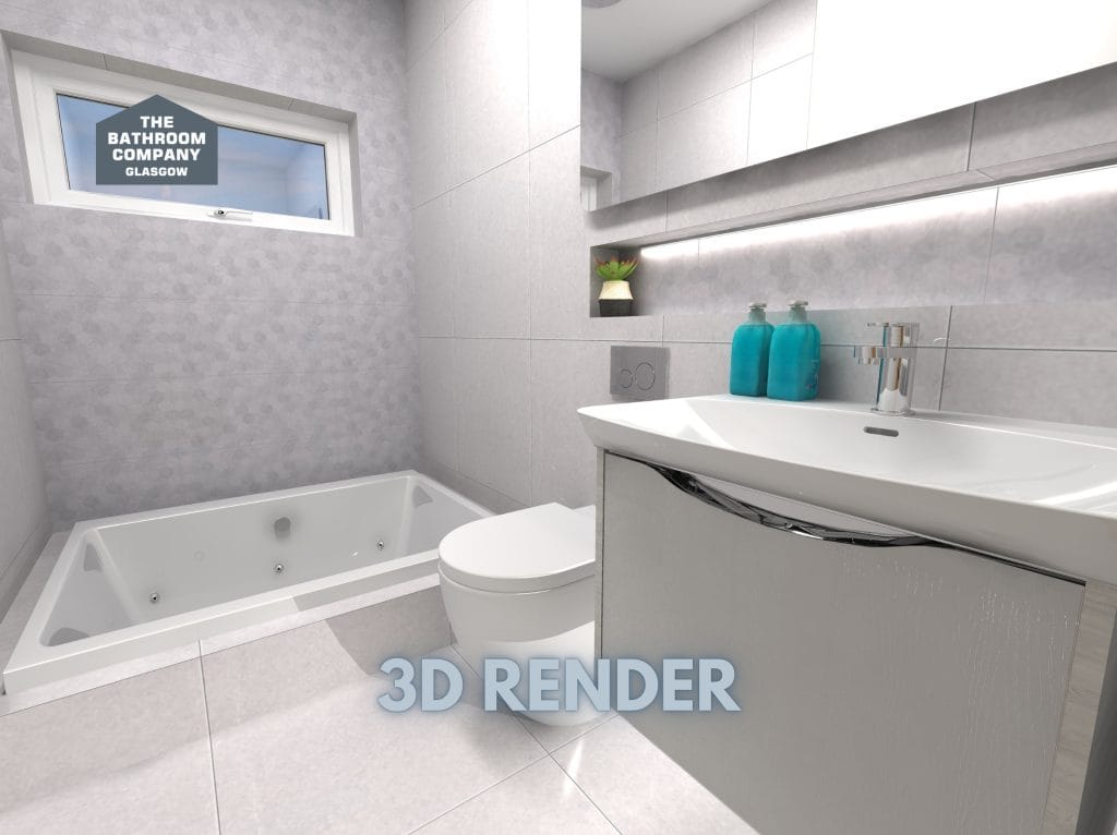 3D render sofia unit